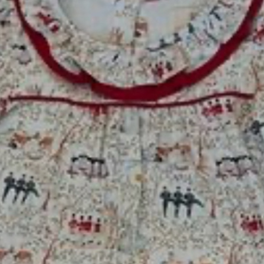 Smockingbird Charming Dress with Nutcracker Design